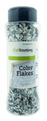 CraftEmotions Color Flakes - Granit Weiß Schwarz Paint Flakes