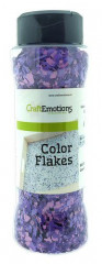 CraftEmotions Color Flakes - Granit Violett Paint Flakes