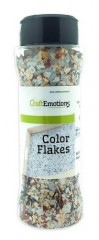 CraftEmotions Color Flakes - Granit Grau Terra Paint Flakes