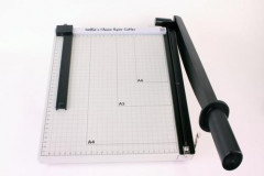 XL metal Papercutter with slider 30cm