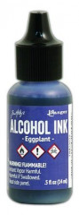 Alcohol Ink - Eggplant