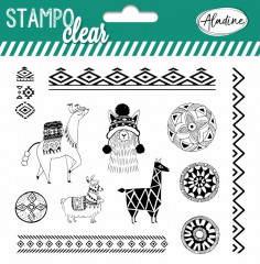 Stampo Clear Stamps - Llamas