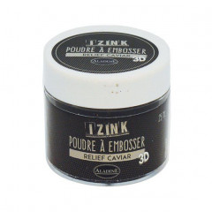 IZINK Embossing Powder - Caviar