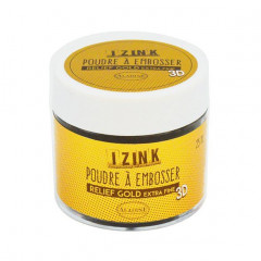 IZINK Embossing Powder - Gold Extra Fine