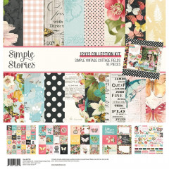Simple Vintage Cottage Fields 12x12 Collection Kit