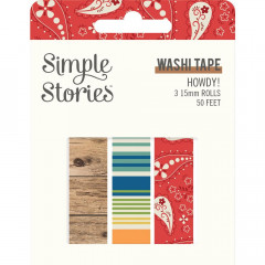 Simple Stories Washi Tape - Howdy