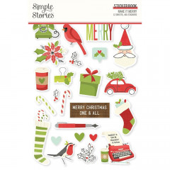 Simple Stories Sticker Book - Make it Merry