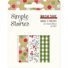Simple Stories Washi Tape - Make it Merry