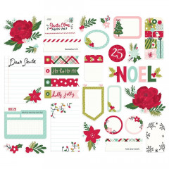 Simple Stories Journal Bits - Holly Days