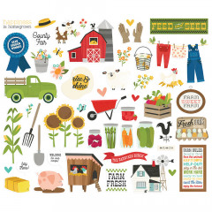 Bits & Pieces Die-Cuts - Homegrown
