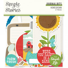Simple Stories Journal Bits - Homegrown