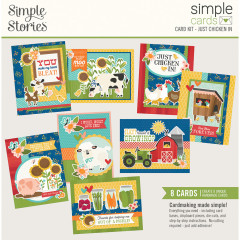 Simple Cards Card Kit - Just Chicken In