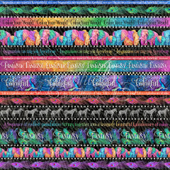 Kaleidoscope Designpapier - Rainbow Of Color