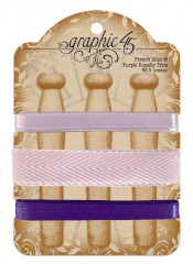 Graphic 45 Trim - French Lilac and Purple Royalty