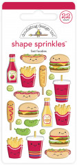 Sprinkles Adhesive Enamel Shapes - Perfect Combo