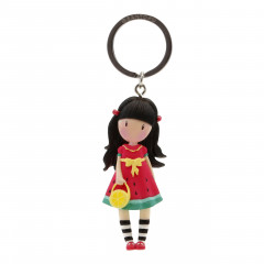 Gorjuss Moulded Keyring - Every Summer has a Story