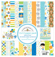 Party Time 12x12 Paper Pack