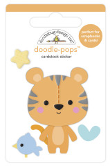 Doodle-Pops 3D Sticker - Cuddly Cub