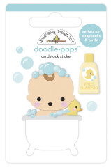 Doodle-Pops 3D Sticker - Bathtime