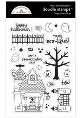 Doodle Clear Stamps - Happy Haunting