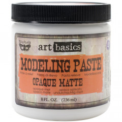 Finnabair Art Basics Modeling Paste - Opaque Matte