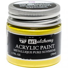 Art Alchemy Metallique Acrylic Paint - Pure Sunshine