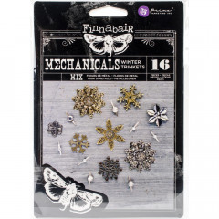 Mechanicals Metal Embellishments - Winter Trinkets
