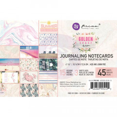 Golden Coast Journaling Cards 4x6