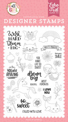 Clear Stamps - Dream Big, All Girl