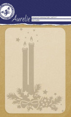 Embossing Folder - Holy Candles Background