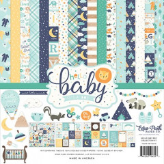 Hello Baby Boy 12x12 Collection Kit