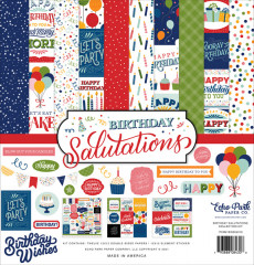 Birthday Salutations 12x12 Collection Kit