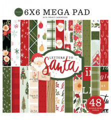 Letters To Santa 6x6 Mega Paper Pad