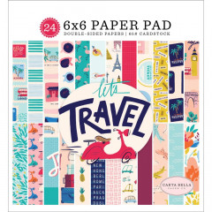 Lets Travel 6x6 Paper Pad