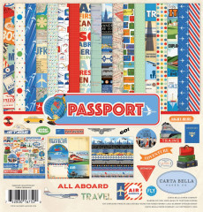 Passport 12x12 Paper Pack