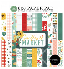 Sunflower Market 6x6 Paper Pad