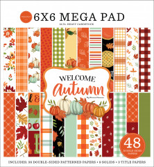 Welcome Autumn 6x6 Mega Paper Pad
