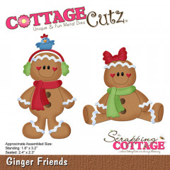 Cottage Cutz Die - Ginger Friends