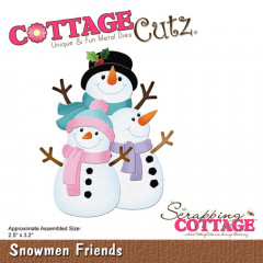 Cottage Cutz Die - Snowmen Friends