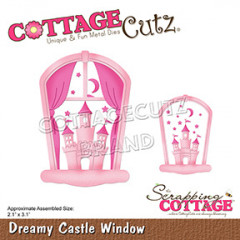 CottageCutz Dies - Dreamy Castle Window
