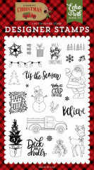 Clear Stamps - Deliver Christmas