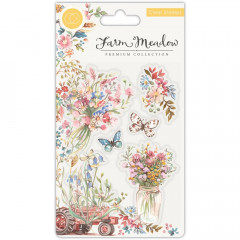 Clear Stamps - Farm Meadow Florals