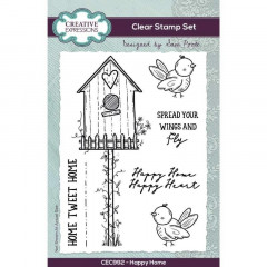 Clear Stamps - Sam Poole Happy Home