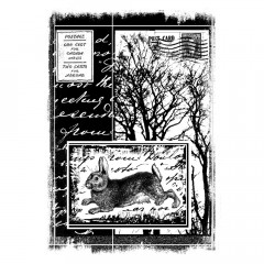 Unmounted Rubber Stamps - Hare Amongst the Trees