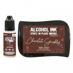 Alcohol Ink Stayz in Place Inkpad - Pearlescent Chocolate