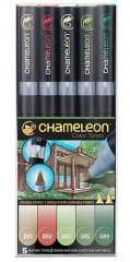 Chameleon 5-Pen Nature Tones Set