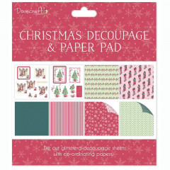 Christmas Scenes Decoupage Paper Pad