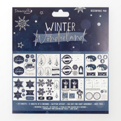 Winter Wonderland 8x8 Inch Decoupage Pad