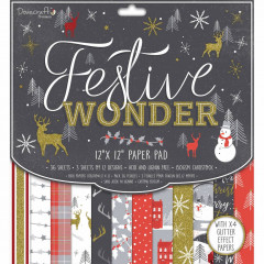 Festive Wonder 12x12 Paper Pad