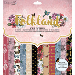 Folkland 12x12 Paper Pad